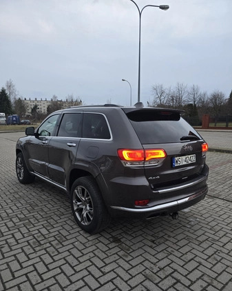 Jeep Grand Cherokee cena 139000 przebieg: 205000, rok produkcji 2020 z Siedlce małe 254